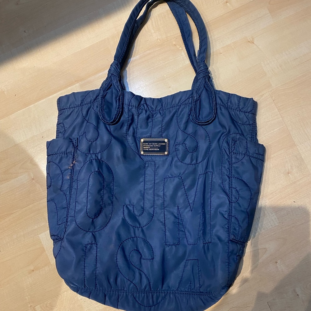 Marc Jacobs Quilted Blue Bag